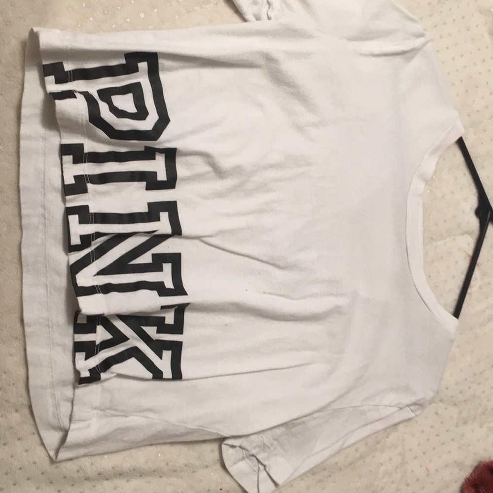 Pink crop top